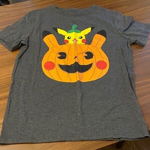 Kohl's Pikachu Pumpkin Kids Costume Tee - Gray and Orange